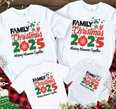 Family Christmas 2025 Making Memories Together Shirt, Matching Family Christmas Shirt, Christmas Party Shirt, Family Squad Shirts,Family Tee Discover our exclusive collection of specially crafted t-shirts designed for football enthusiasts and anyone who appreciates style and comfort. At our store, you've arrived at the perfect destination for those seeking trendy, modern, adorable, and cozy t-shirts. 🌸 DETAILS 🌸 We take pride in using the finest shirts in the industry for printing, namely Bell Family Christmas Shirts Matching Vinyl, Christmas Family Name Shirts, Christmas Party Shirt, Christmas Party Shirts, Cute Christmas Shirts, Squad Shirt, Family Tees, Ideas Family, Family Christmas Shirts