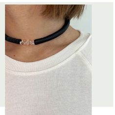 Bold & delicate, this choker reflects your best attributes. Feel balanced & confident with the perfect intersection between light playfulness & serious industriousness. Hand-stitched smooth leather tube on one side & textured leather sequins on the other. With a vitreous lustre, clear quartz helps declutter the mind, body & spirit to create clarity & focus around a desire. Amplify your inner power to live, laugh & love to your fullest potential. WAIWAI’s chokers are the softest, lightest, most c Black Leather Choker, Crystal Properties, Upcycled Leather, Inner Power, Leather Chokers, Black Choker, Quartz Crystals, Leather Pieces, Light Reflection