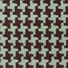 a brown and white checkered fabric