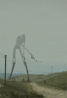 Simon Stalenhag, Horror Photos, Apocalypse Art, Eldritch Horror, Cosmic Horror, Biome