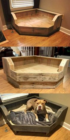 there are three different types of dog beds