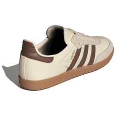 adidas Originals Samba OG 'White Preloved Brown' ID1447 Samba Shoes, Adidas Samba Og, Limited Edition Sneakers, Best Sneakers, Classic Sneakers, Perfect Shoes, Adidas Samba, Sport Sneakers, Luxury Shoes