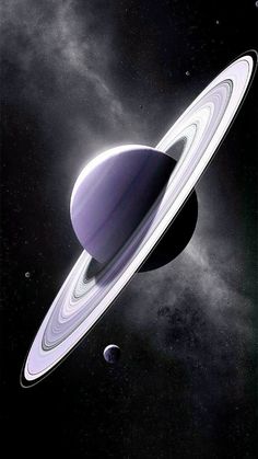 an artist's rendering of the planet saturn