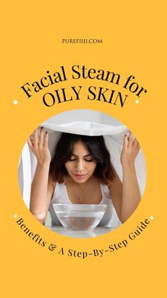 Do you want clear, glowing skin? Using facial steaming for oily and acne-prone skin can be beneficial in certain ways. It helps loosen the accumulated dirt in your skin pores. As a result, natural skincare products and topical acne medications can easily get absorbed. In other words, it may improve the efficacy of the products you use. Keep reading to learn how steam your face for oily skin. Herbal Facial Steam, At Home Facial, Steaming Your Face, Home Facial, Tips For Oily Skin, Facial Steaming, Diy Skin Care Recipes