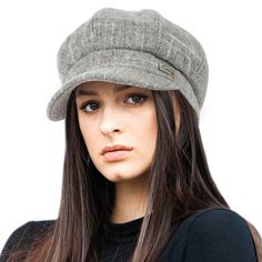 PRICES MAY VARY. 【Soft Material】 The newsboy hat is made of wool & polyester, a breathable and soft fabric, is comfortable to wear on. 【Cap Circumference】 One Size fits most women/girls, 22"-22.8"(56-58cm ), there's a drawstring on the interior to adjust the fit to your head size. 【Stylish Design】 Our stylish newsboy caps come with a soft circumference, is comfortable even if wear for a long time. The irregular lattice and golden thread embellishment design on the cap made the hat chic and uniqu Casual Wool Baseball Cap For Winter, Casual Wool Baseball Cap For Fall, Gray Flat Cap Beret In Casual Style, Casual Wool Cap, Casual Gray Flat Cap Beret, Casual Adjustable Wool Cloche Hat, Casual Fall Beret For Outdoor, Casual Fall Beret For Outdoors, Casual Winter Beret