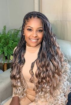 Follow & See more post collection in my pin bio, Thank you. Read more inspo & article at Our website. #braid #braidhairstyle #hairstyle #beauty #cute Long Tree Braids, Campus Hairstyles, Cornrow Updo On Natural Hair, Braids Hair Ideas, Boxed Braids, Creative Braids, Hair Braid Patterns