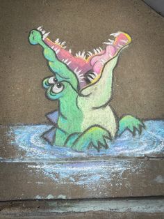 #SidewalkChalk #chalkart #SidewalkChalkArt Amy Drawing, Book Paintings, David Zinn, Kids Obstacle Course, Bff Shirts