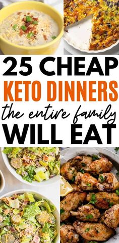 25 cheap keto dinners that are the entire family will eat