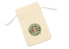 a starbucks bag with the starbucks logo on it