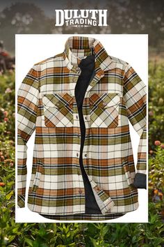 Legend has it there's an insulated flannel shirt that will keep you warm and comfy throughout even your toughest quest. Flannel Shirt