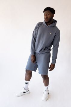 This loungewear set with shorts feels clean, fresh and light in supper cool dark grey color reminding sunny days, on the hoodie chest you will find embroidered SofaKiller logo. Take your loungewear to the next level with Sofa Killer - and if you're feeling adventurous, mix & match it with another set! The bottom in pants option, both pockets so that your important stuff doesn't fall out during a chilling session, and the top has a huge pocket for carrying anything you need - like a few small pup Gray Tracksuit With Ribbed Cuffs For Loungewear, Gray Sportswear Sweats For Loungewear, Gray Sweats For Loungewear Sportswear, Gray Cotton Tracksuit For Loungewear, Gray Cotton Tracksuit For Leisure, Gray Hoodie Activewear For Loungewear, Gray Athleisure Tracksuit For Leisure, Gray Cotton Relaxed Fit Tracksuit, Gray Cotton Hoodie For Loungewear