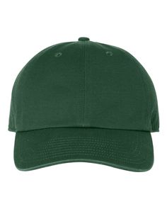 Clean Up Cap - DARK GREEN - ONE SIZE | 47 Brand Clean Up Cap in Dark Green | Cotton Branded Caps, Green Cap, 6 Panel Cap, Dad Caps, 47 Brand, Dad Hat, Leather Patches, Custom Leather, Brand Colors