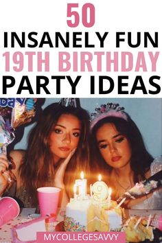 such amazing ideas for a 19th birthday party! 19th Birthday Ideas, Birthday Plan Ideas, 19th Birthday Party, 19th Birthday Outfit, Fun Party Themes, 19th Birthday, Birthday Party Food, Birthday Planning