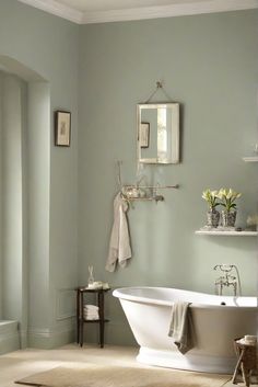 interior wall painting ,best paint for walls,painting colors for walls,paint matching colors Oyster Bay Vs Sea Salt, Oyster Bay Bathroom, Sw Sage Green, Oyster Bay Paint Color, Best Paint For Bathroom Walls, Color For Bathroom Walls, Oyster Bay Paint, Sage Green Bathroom Walls, Sw Oyster Bay