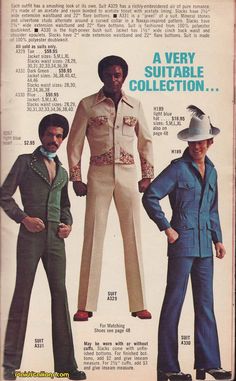 Plaid Stallions : Rambling and Reflections on '70s pop culture 1970 Aesthetic, Vintage Fashion 1970, Forgotten History, 60s Men, Slick Rick