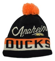 For the new item shown, new Black Winter Hat For Fan Gear, Winter Snapback Hats For Sports Events, Anaheim Ducks Hockey, Ducks Hockey, Anaheim Ducks, Anaheim, Winter Hat, New Item, Ducks