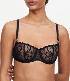 Party Nylon Bra With Padded Cups, Fitted String Bra With Adjustable Straps, Party Bra With Padded Cups, Fitted Bra With Adjustable Straps, Nylon Underwire Bra For Party, Party Underwire Nylon Bra, Elegant Underwire Bra With Boning, Fitted Underwire Bra With Boning, Fitted Nylon Bra With Removable Cups