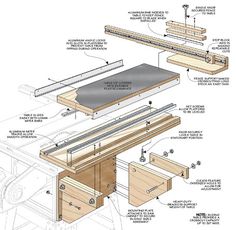 an image of a woodworking project with instructions