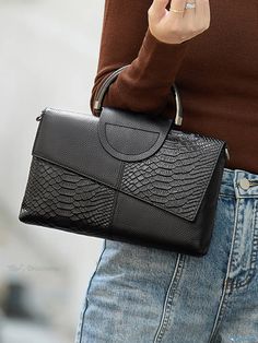 OrcaJump - Exquisite Crocodile Print Paneled Clutch Bag: Versatile Crossbody Bag for Stylish Commuting Urban Bags, Seasons Activities, Crocodile Print, Olivia Mark, Sale Items, Fashion Forward, Clutch Bag, Crossbody Bag, Pattern