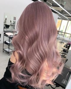 Lavender And Blonde Hair, Rose Gold Hair Color Ideas, Hairstyle Korean, Kpop Hair Color, Blond Rose, Pink Hair Color Ideas, Lavender Hair Colors, Light Purple Hair, Pink Hair Color