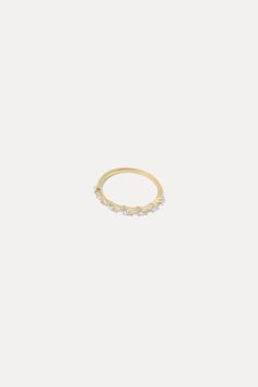 The newest dainty addition to your ring stack is here. Encrusted with 7 CZ stones, the Kira Ring will bring a little added sparkle to your daily jewelry lineup. Daily Jewelry, Party Rings, Cz Stone, Ladies Boutique