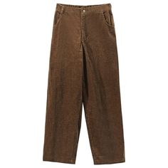 F00167955-102 Corduroy Pattern, Linen Bottoms, Loose Fabric, Casual Outerwear, Pant Length, Straight Trousers, Wide Leg Pant, Casual Jumpsuit, Long Jumpsuits