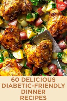 65 Diabetic Dinners Ready in 30 Minutes (or Less!) | Diabetes Recipes for Dinner Healthy Recipes For Diabetics, Boiled Egg Diet Plan, Diner Recept, Resep Diet, Low Carb Diets, Carb Dinner, Low Carb Diet Recipes, Healthy Low Carb Recipes, Diet Help