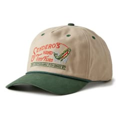 Set the hook with this trout-laden cap Mens Flat Bill Hats, Cheap Retro Men's Hats, Hat Gifts For Men, Dude Perfect Hats, Cheap Trendy Men's Hats, Mens Hooey Hats, Baseball Boy Hat, Mens Hat Trends 2022, Cool Hats Baseball