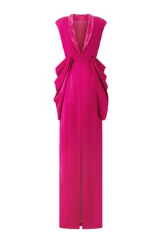 Muse Sheath Cap Sleeved Satin Floor Length Dress | MEAN BLVD Elegant Pink Dress With Pleated Back, Pink Formal Dress With Pleated Back, Pink Dress With Pleated Back For Formal Occasions, Satin Sheath Maxi Dress For Formal Occasions, Formal Satin Sheath Maxi Dress, Formal Pre-draped Pink Gown, Elegant Pink Maxi Dress For Formal Occasions, Pink Satin Finish Maxi Dress For Formal Occasions, Pink Pre-draped Formal Dress