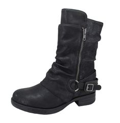 PRICES MAY VARY. Synthetic upper Jellypop Keto Womenâ€s Fashion Boot Take your fashion statement to the next level with the Jellypop Keto Womenâ€s Fashion Boot! This style has a smooth manmade upper with a side zipper closure and eye-catching buckle details. The padded lining will keep your foot breathable and makes a secure and comfortable fit. The cushioned insole adds padding to every step, while the rubber outsole is durable and offers lightweight comfort. Wear the Jellypop Keto Womenâ€s Fas Rugged Ankle-high Waterproof Steel Toe Boots, Rugged Steel Toe Ankle-high Boots, Rugged Ankle-high Black Moto Boots, Edgy Ankle-high Moto Boots With Zipper Closure, Black Ankle-high Moto Boots With Zipper Closure, Moto Boots, Mid Calf Boots, Mid Calf, Fashion Boots