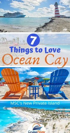 the seven things to love in ocean cay