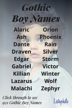 a poster with the names of children's names