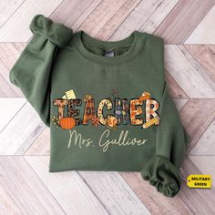 Looking for the perfect way to celebrate the season of gratitude in the classroom? Our Thanksgiving Teacher Shirt collection has just what you need! Whether you're searching for a stylish Teacher Thanksgiving Shirt to wear during holiday festivities or a cozy Fall Teacher Shirt for those crisp autumn days, we have a variety of options to suit your style. Show your appreciation with our Thankful Teacher designs, or embrace the beauty of the season with a Teacher Autumn Shirt that's perfect for an Teacher Thanksgiving Shirts, Teacher Thanksgiving, Boho Teacher, Teacher Sweater, Teachers Thanksgiving, Teaching Shirts, Teacher Sweatshirt, Crisp Autumn, Teacher Design