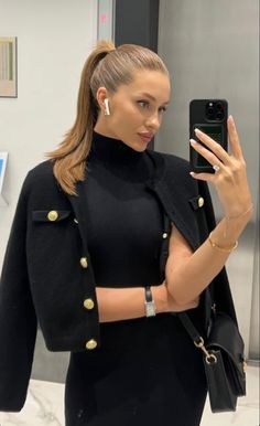 Classy Dresses Elegant, All Black Outfit For Work, Women Support Women, Rich Girl Style, The Perfect Girlfriend, Shein Gift Card, Outfit For Work, Classy Dresses, All Black Fashion