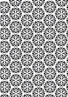 an abstract black and white pattern