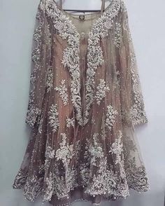 Wedding party dress with pure dabka nagh and sequance work Model#P 139 Long Tops Designs, Elle Saab, Bridallehenga Bridal, Quality Outfits, Floral Embroidery Top, Nikkah Dress, Pakistani Party Wear, Salwar Kamiz, Estilo Hippie