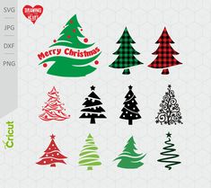 christmas tree svg files for cutting