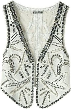 Studded Leather Vest, Short Jackets, Studs And Spikes, Boho Vest, Rodeo Queen, Bridal Jacket, Vest Waistcoat, Queen Shirts