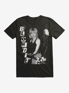 Lightweight 100% combined ring spun cottonWash cold; dry lowImportedListed in men's  unisex sizes Graphic Tees Bands, Blondie Tshirt, Blondie T Shirt, Grunge Tshirt, Neo Grunge, Y2k T Shirt, Tokyo Street Fashion, Wet T Shirt, T Shirt Png