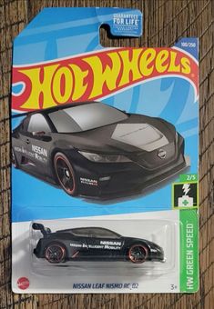 a hot wheels car is shown in the package for $ 25, and it's on