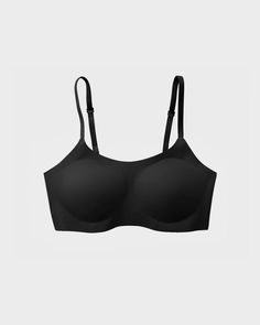 Black Bralette Micro-elastic Underwire Bra With Seamless Construction, Supportive Seamless Push-up Bra, Seamless Compressive No-show Bra, Seamless Underwire Black Sports Bra, Black Seamless Push-up Sports Bra, Seamless Underwire Bra, Supportive Black Seamless Bra, Compressive Seamless Black Bra, Compressive Seamless Push-up Bra