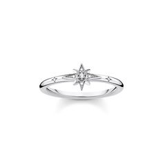 Always Ring, Ladies Silver Rings, Golden Trio, Jewelry Accessories Ideas, Matching Jewelry, Modern Ring, Star Ring, Thomas Sabo