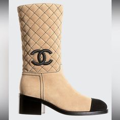 Gently Worn Chanel Boots Can Provide Box . 2021 Season Chanel Boots, Clothes Ideas, High Boots, Bootie Boots, Ankle Boots, Chanel, Size 10, Women Shoes, Boots