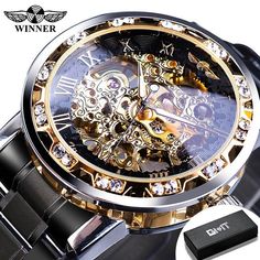 Men Mechanical Skeleton Wrist Watch
Top Men New Mechanical Skeleton Wrist Watch Winner Transparent Fashion Diamond Luminous Gear Movement Royal Design Men Top Brand Luxury Male















Buyers Show









 

Description:

- Stainless steel watch case and watch band makes the watch more durable.

- Skeleton dial design reveals your fashionable point of view.

- Color may not appear as exactly as in real life due to variations between the computer monitors and nacked eye colour differ Skeleton Clock, Golden Watch, Luxury Clock, Mechanical Watch Men, Skeleton Watches, Mechanical Hand, Jewelry Cabinet, Transparent Fashion, Luxury Diamonds