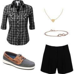 Menswear Inspired - High Waisted Shorts and Plaid Shirt Combination Shirt Combination, Menswear Inspired, High Waisted Shorts, Plaid Shirt, Bags For Women, Designer Clothes, Perfect Clothing