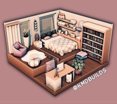 Sims 4 Master Room Ideas, Sims 4 Room Ideas Bedrooms, Sims 4 Bedroom Ideas, Sims Interior, Sims Memes, Sims Challenge, Sims Inspiration