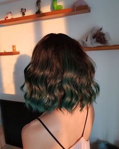 Spring Hair Color for Dark Hair 2024: Trends and 16 Ideas to Refresh Your Look - Women-Lifestyle.com Hair Streaks, Dye My Hair, Hair Color Dark, Hair Inspo Color, Grunge Hair