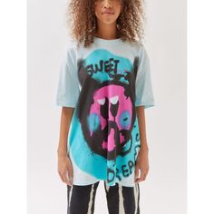 Nwt Urban Outfitters Sweet Dreams Graphic Blue Oversized Tee. Never Worn, In Great Condition. Womens Size Xl/Xxl *I Try My Best To Look For And Mention All/Any Flaws But They Are Sometimes Missed. Most Clothes Are Used/ Worn And May Come With Minor Imperfections* Pink Floyd Vintage, Oversized Graphic Tee, Blue Fits, I Try My Best, Urban Outfitters Tops, Urban Outfitters Women, Oversized Tee, Oversized Shirt, Oversized Tshirt