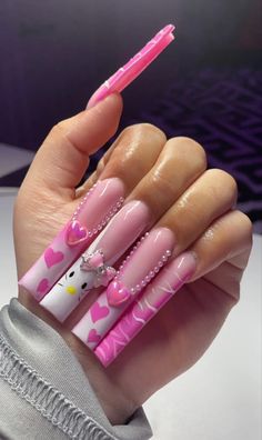 Acrylic Nails Aesthetic, Nails Painting, Aesthetic Nails, Nails Aesthetic, Work Nails