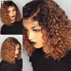 Curly Hair Short, Curly Lace Wig, Bob Cut Wigs, Wig Curly, Hair Tape, Brazilian Remy Hair, Curly Lace Front Wigs, Curly Human Hair Wig, Human Wigs